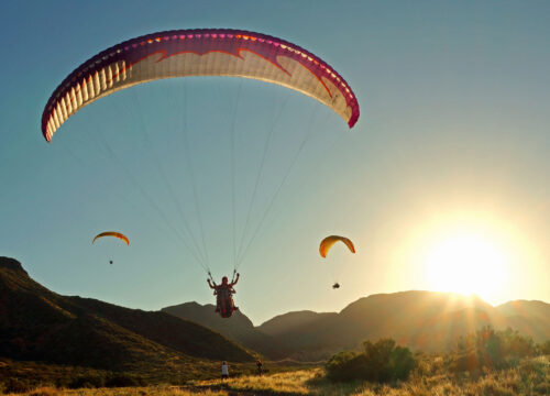 Paragliding in Nepal