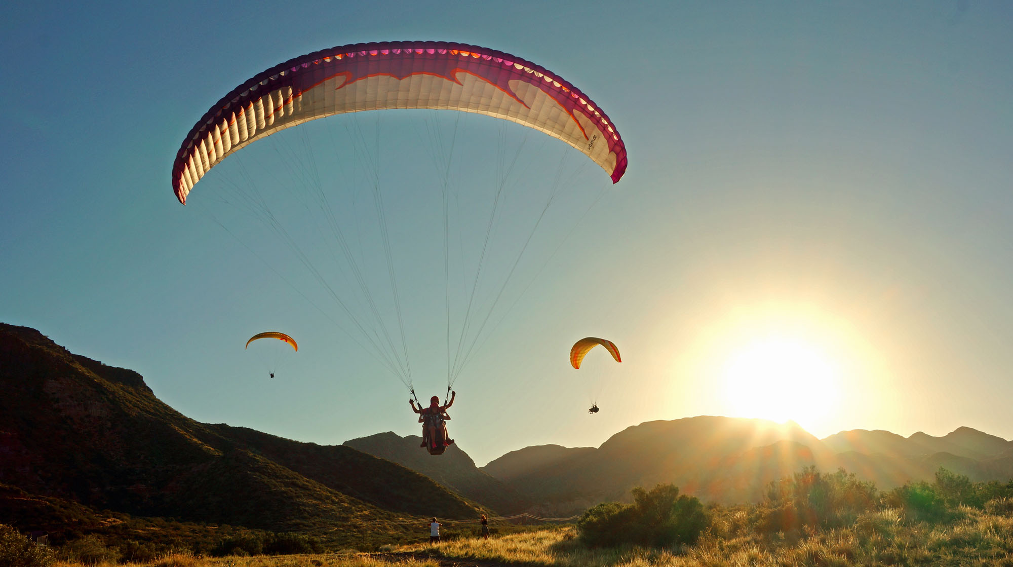 Paragliding in Nepal