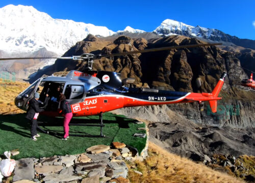 Pokhara and Annapurna Heli Sightseeing