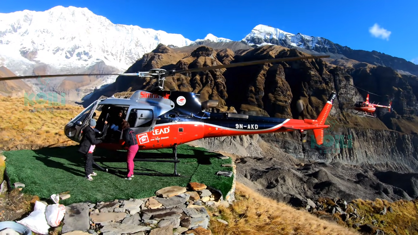 Pokhara and Annapurna Heli Sightseeing